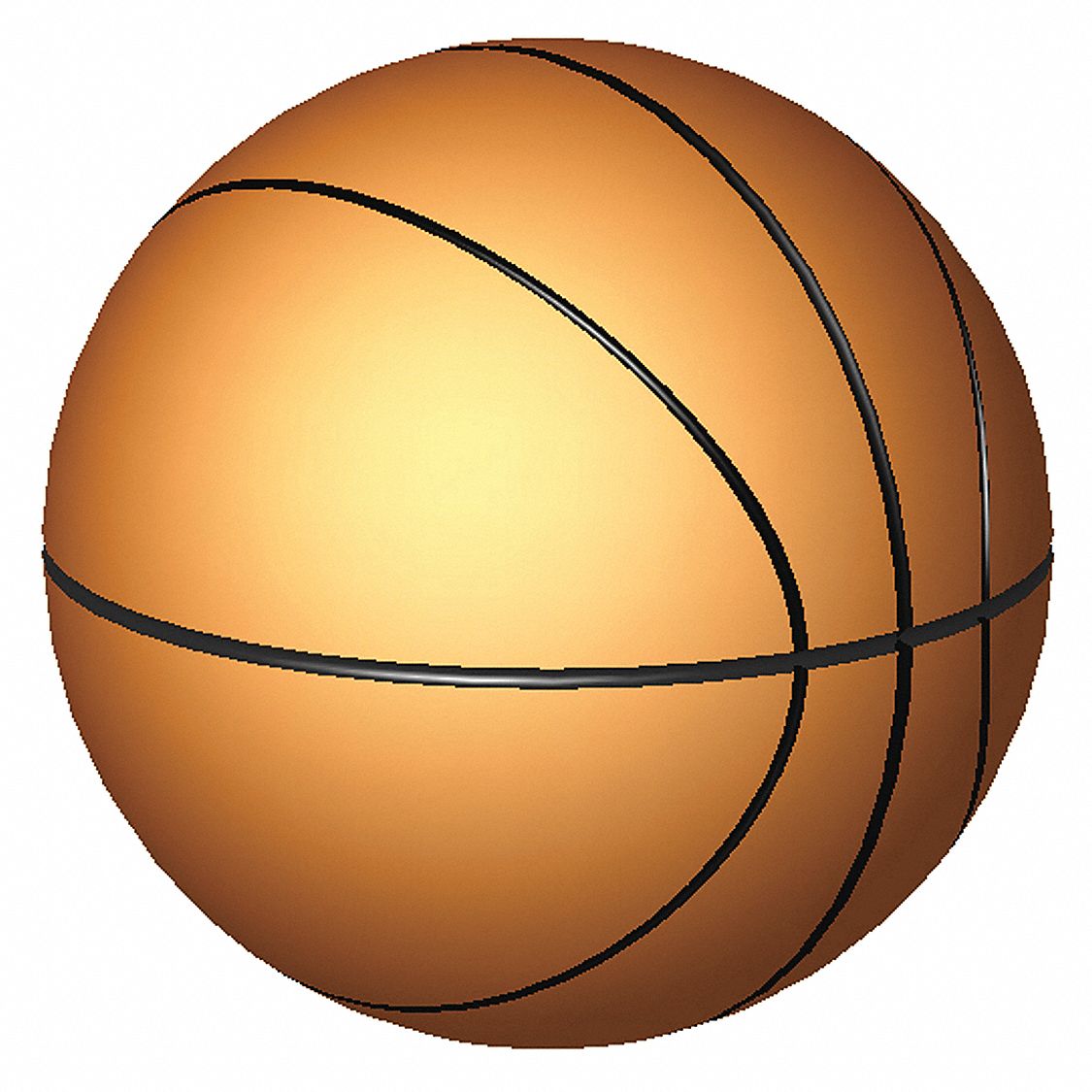 Sports Bollard, 36 In. H, Lite Sand Blast