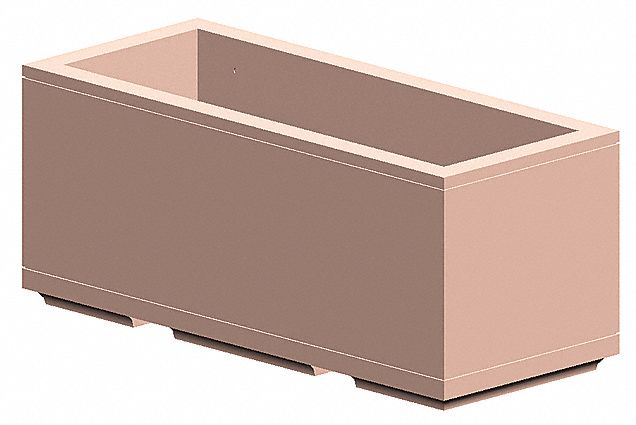 Security Planter, 30 In. H