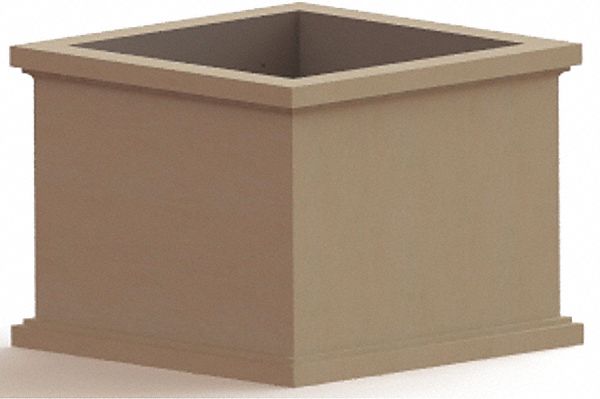 Security Planter,  Concrete,  36 in. H