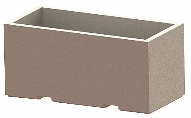 Security Planter,  Concrete,  36 in. H