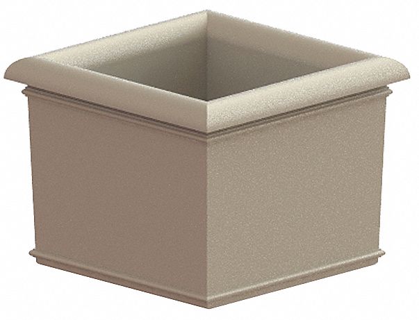 Security Planter,  Concrete,  36 in. H