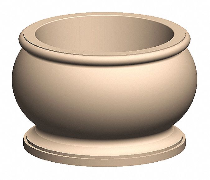 Security Planter, 30 In. H