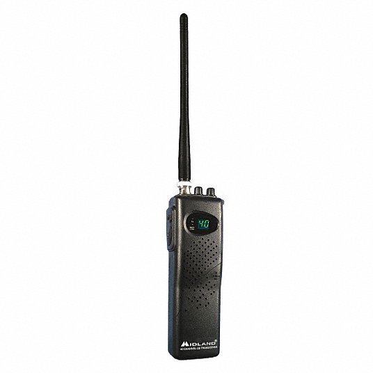 CB Radio: Handheld, 26 to 27 MHz, Built-In