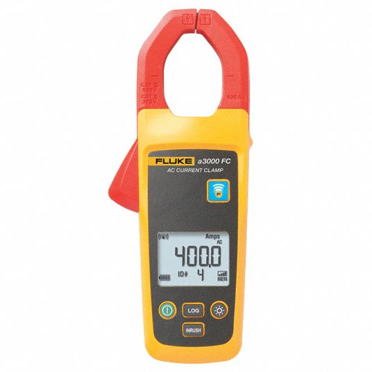 FLUKE, Clamp-Jaw Jaw, CAT III 600V, Digital Clamp Meter - 31FN14|FLK ...