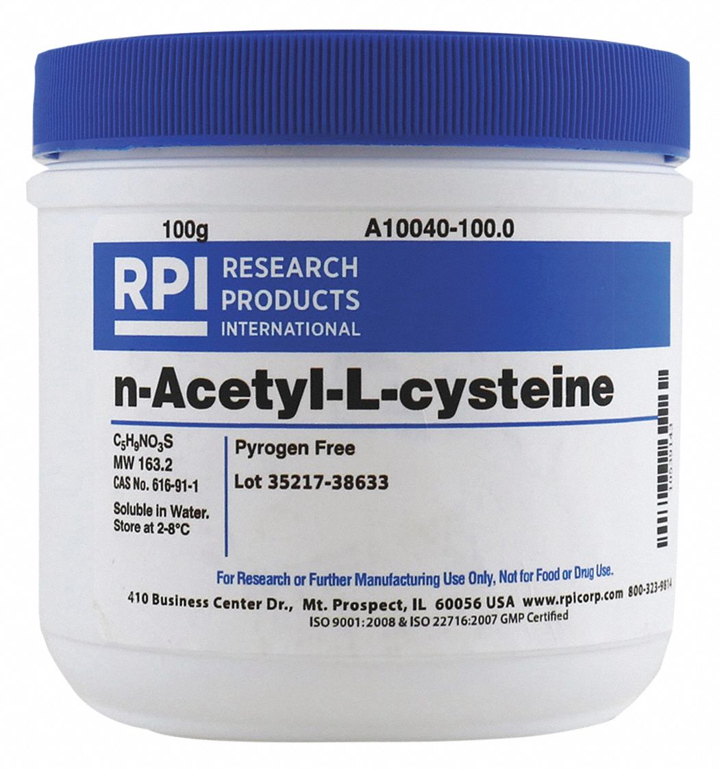 RPI n Acetyl L cysteine 20 g Container Size, Powder   20FV20 ...
