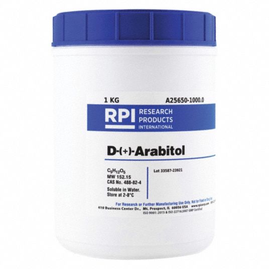 Rpi D Arabitol 1 Kg Container Size Powder 31fw29 5650 1000 0 Grainger