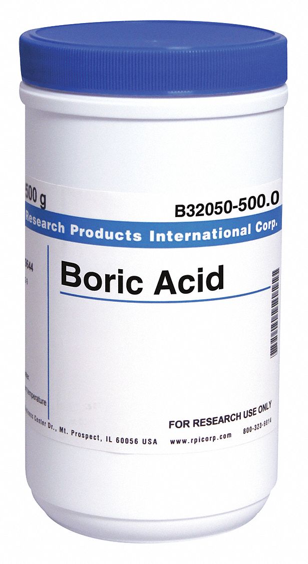 Rpi Boric Acid Powder 500 G 1 Ea 31fw67 B32050 500 0 Grainger