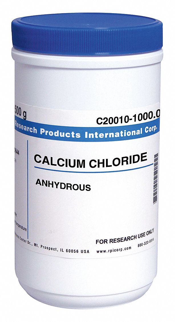 RPI Calcium Chloride Anhydrous: 1 kg Container Size, Powder - 31FX18