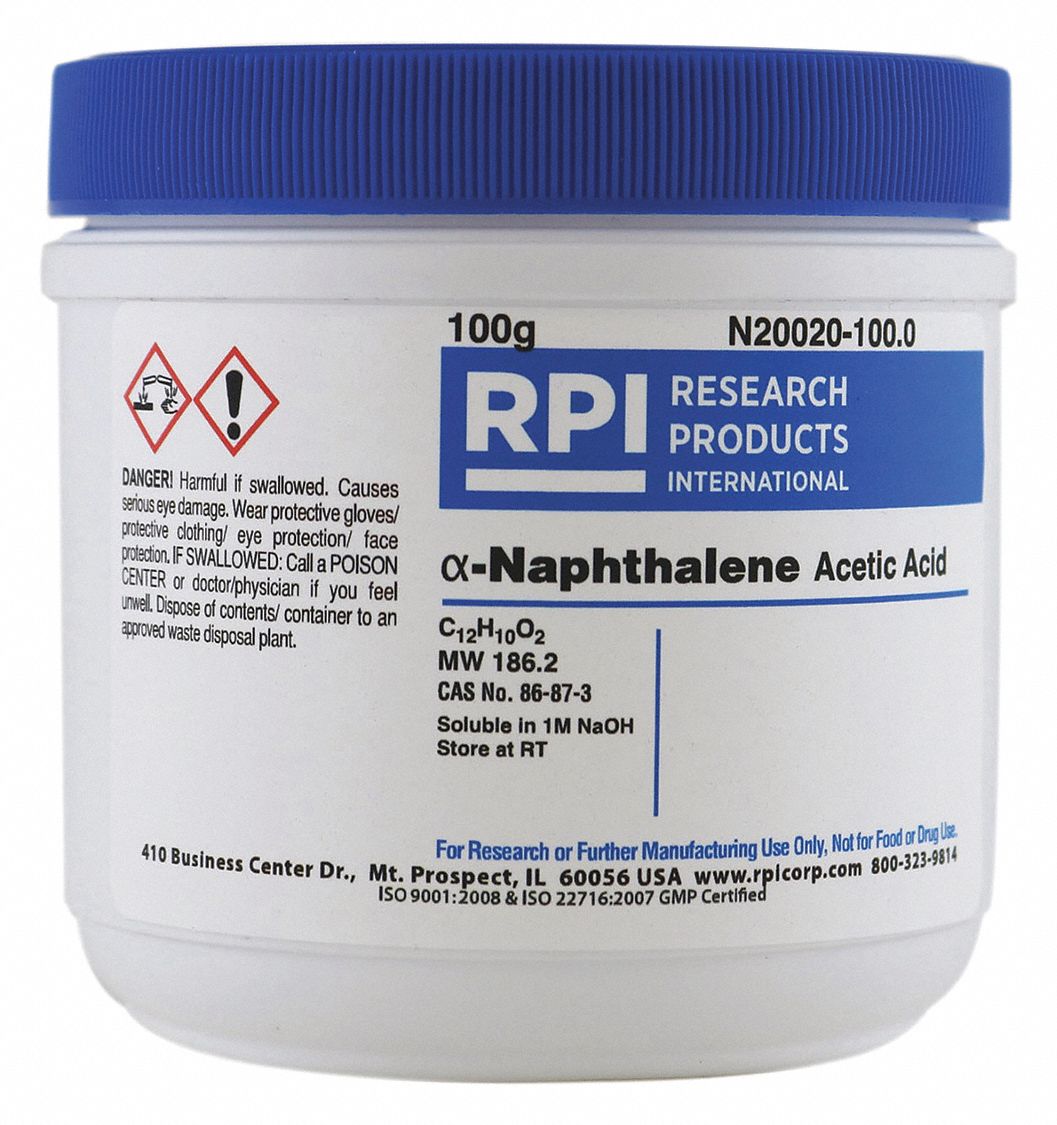 RPI aNaphthalene Acetic Acid 100 g Container Size, Powder 31GA79N20020100.0 Grainger