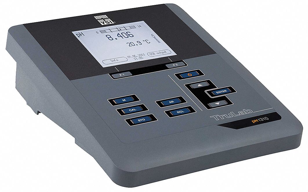 Benchtop Multiparameter Meter: ORP/pH/Temp, -2 pH to 20 pH, -2, 000 mV to 2, 000 mV
