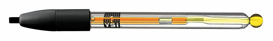 PH Electrode, 0 to 14 pH, Sphere Tip, Glass