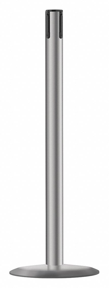 Receiver Post, 38 In H, Polished Stainless