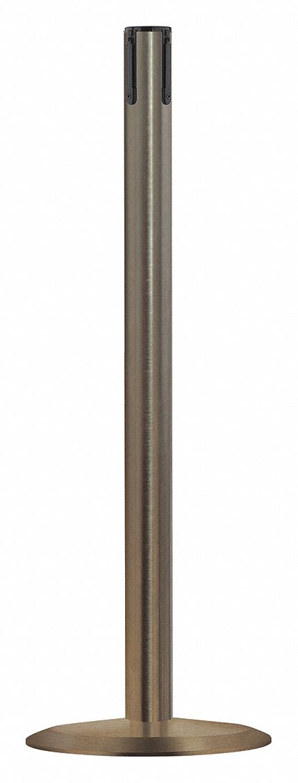 Receiver Post, 38 In H, Satin Stainless