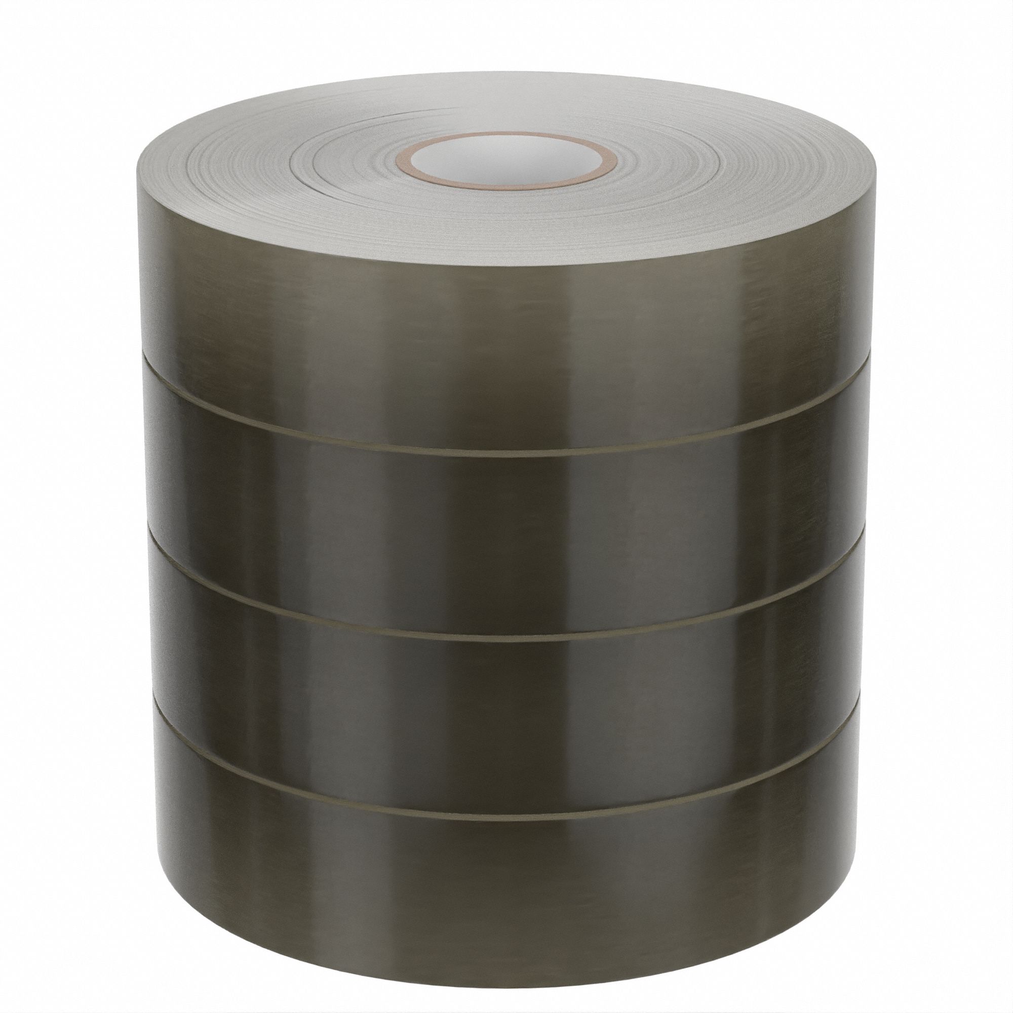 Carton Sealing Tape: 1.8 mil Tape Thick, 3 in x 1000 yd, LD, 4 PK