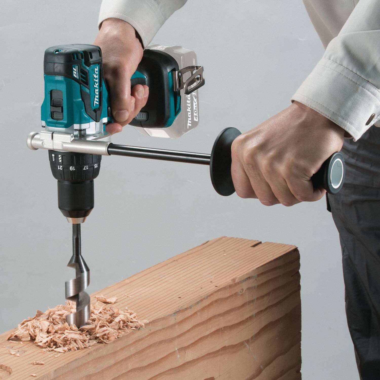 MAKITA Drill, Cordless, 0 inlb to 1,090 inlb, 1/2 in Chuck Size