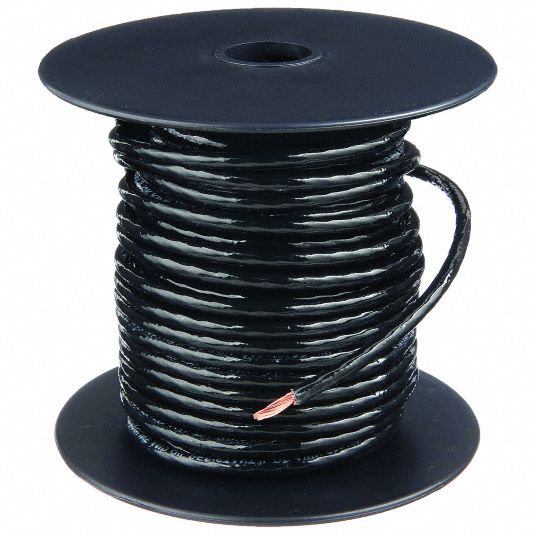 Philmore Black 22 AWG Stranded Wire 78-22210