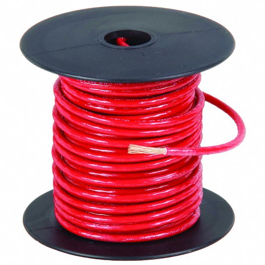 14HST25-8 14AWG Wire Stranded TEW/MTW 600 Volts Orange 25 Feet CSA