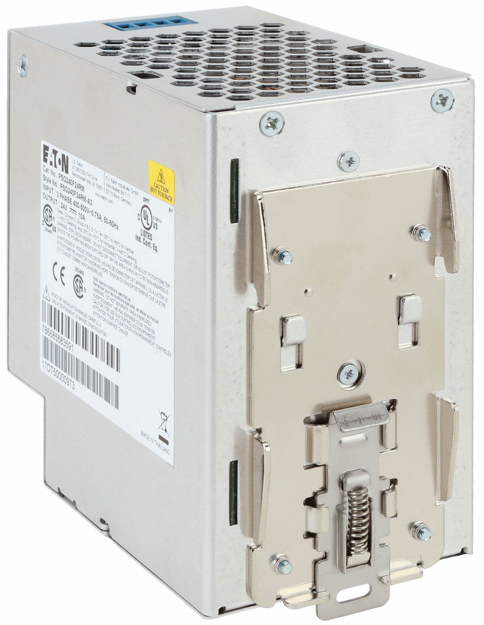 EATON DC Power Supply, Style Switching, Mounting DIN Rail 31HL52