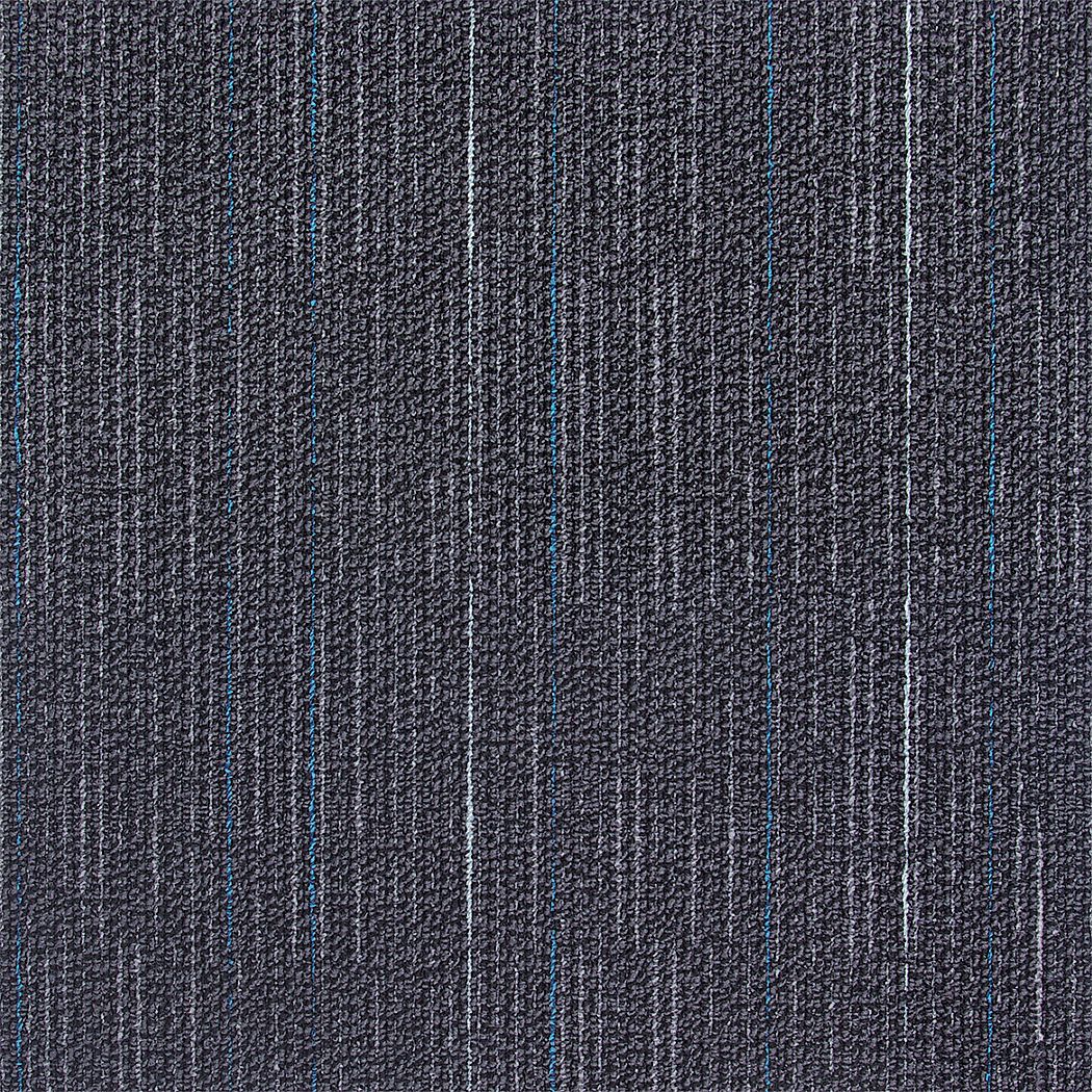 Carpet Tile 19 11/16 in W Charcoal
