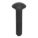 CARRIAGE BOLT, SQUARE, STEEL, UNC, GRADE 2, BLACK OXIDE, ½