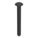 CARRIAGE BOLT, SQUARE, STEEL, GRADE 2, BLACK OXIDE, ½