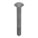 CARRIAGE BOLT, SQUARE, STEEL, GRADE 2, HOT DIPPED GALVANIZED, 5/16