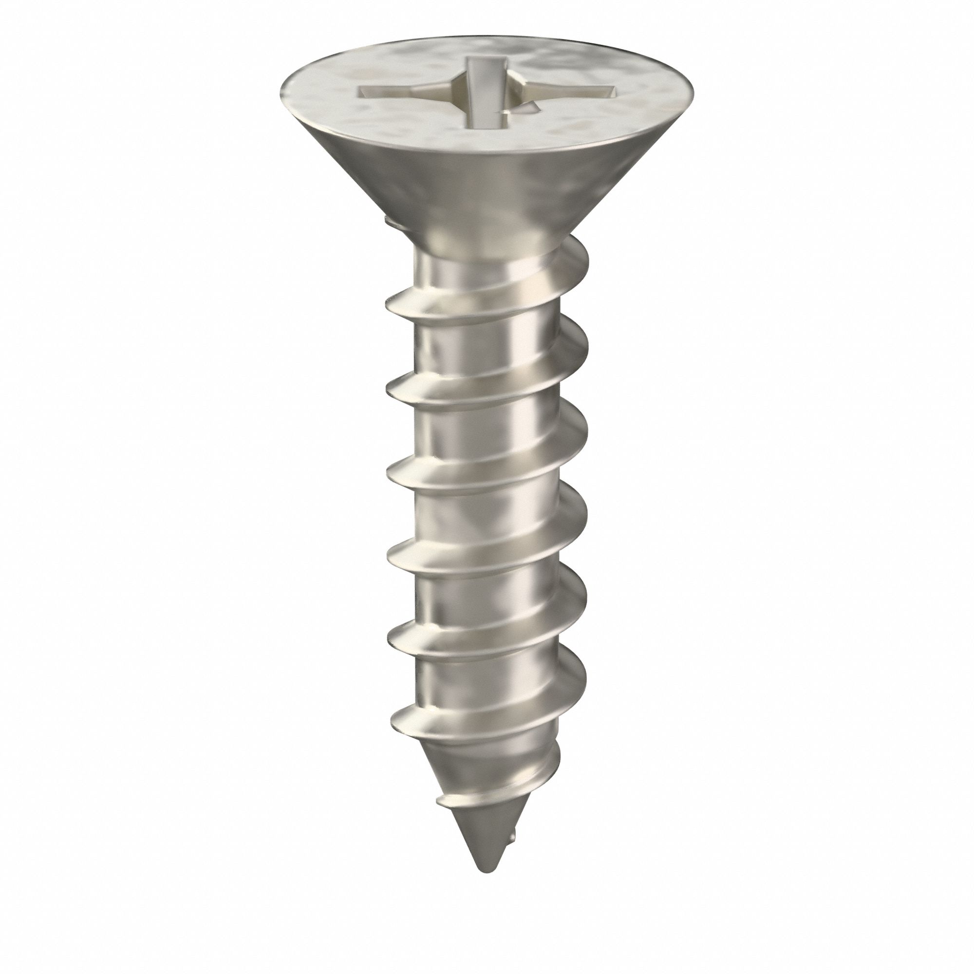 #7 Size, 5/8 in Lg, Wood Screw - 31JG57|U51876.015.0062 - Grainger