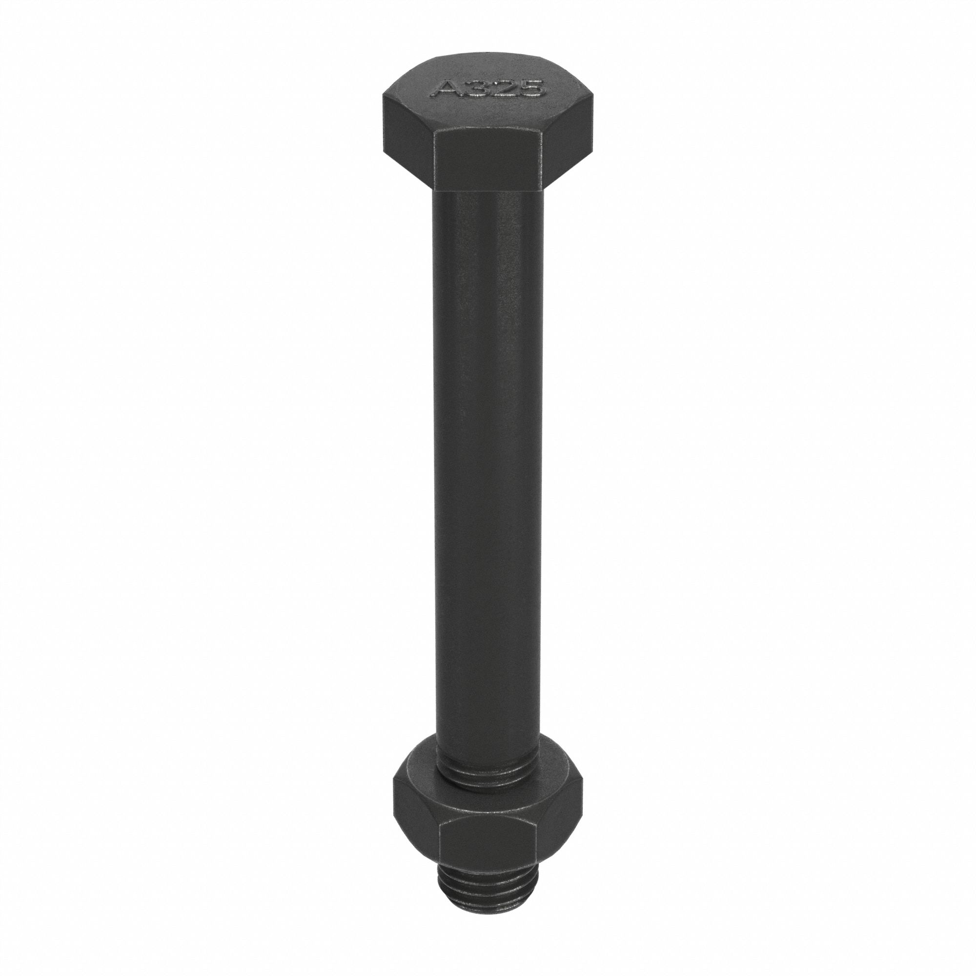 BOULON DE STRUCTURE,ACIER,A325 TYPE 1,OXYDE NOIR,1"-8,A/ ÉCROU,8PO LO,5PQ