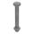 STRUCTURAL BOLT, STEEL, A325 TYPE 1, HOT DIPPED GALVANIZED, ⅞