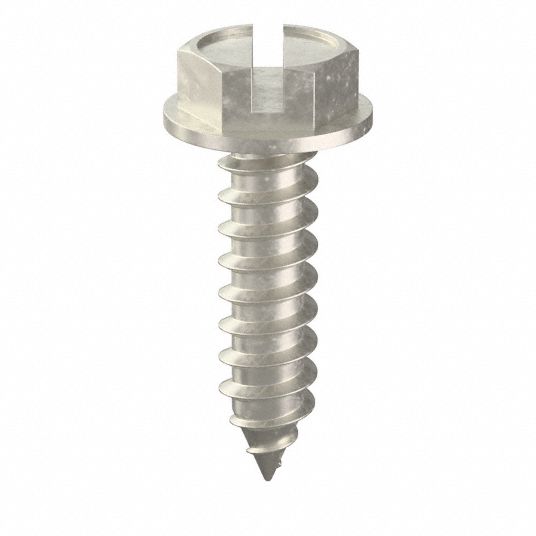 #8 Size, 5/8 in Lg, Sheet Metal Screw - 31JM89|U51651.016.0062 - Grainger