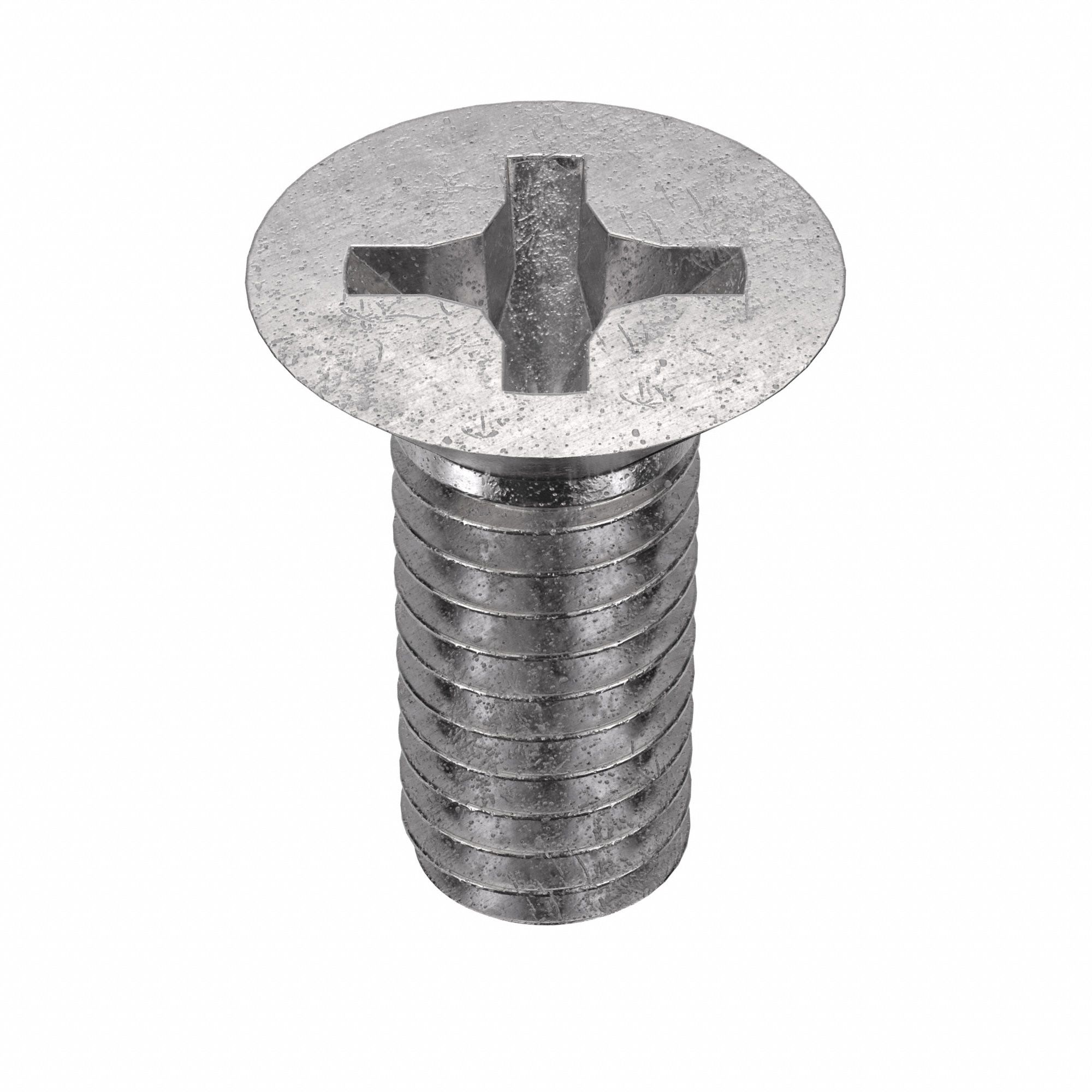 Machine Screw: M4x0.70 Thread Size, 10 mm Lg, 316, Stainless Steel, Plain, Flat, Phillips, 50 PK
