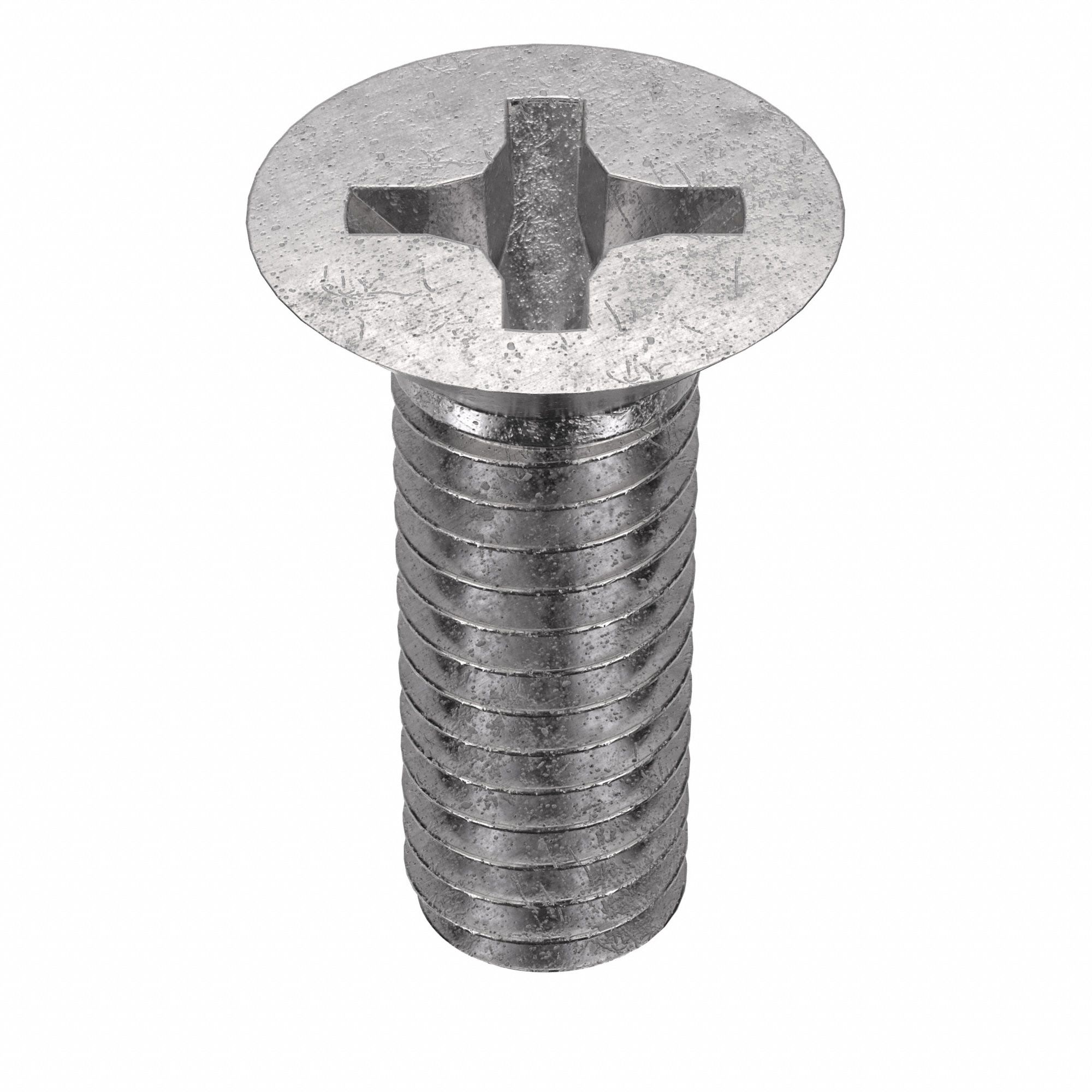 Machine Screw: M4x0.70 Thread Size, 12 mm Lg, 316, Stainless Steel, Plain, Flat, Phillips, 50 PK