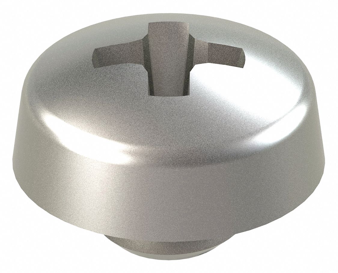 Machine Screw: M3x0.50 Thread Size, 4 mm Lg, 316, Stainless Steel, Plain, Cheese, Phillips, 50 PK