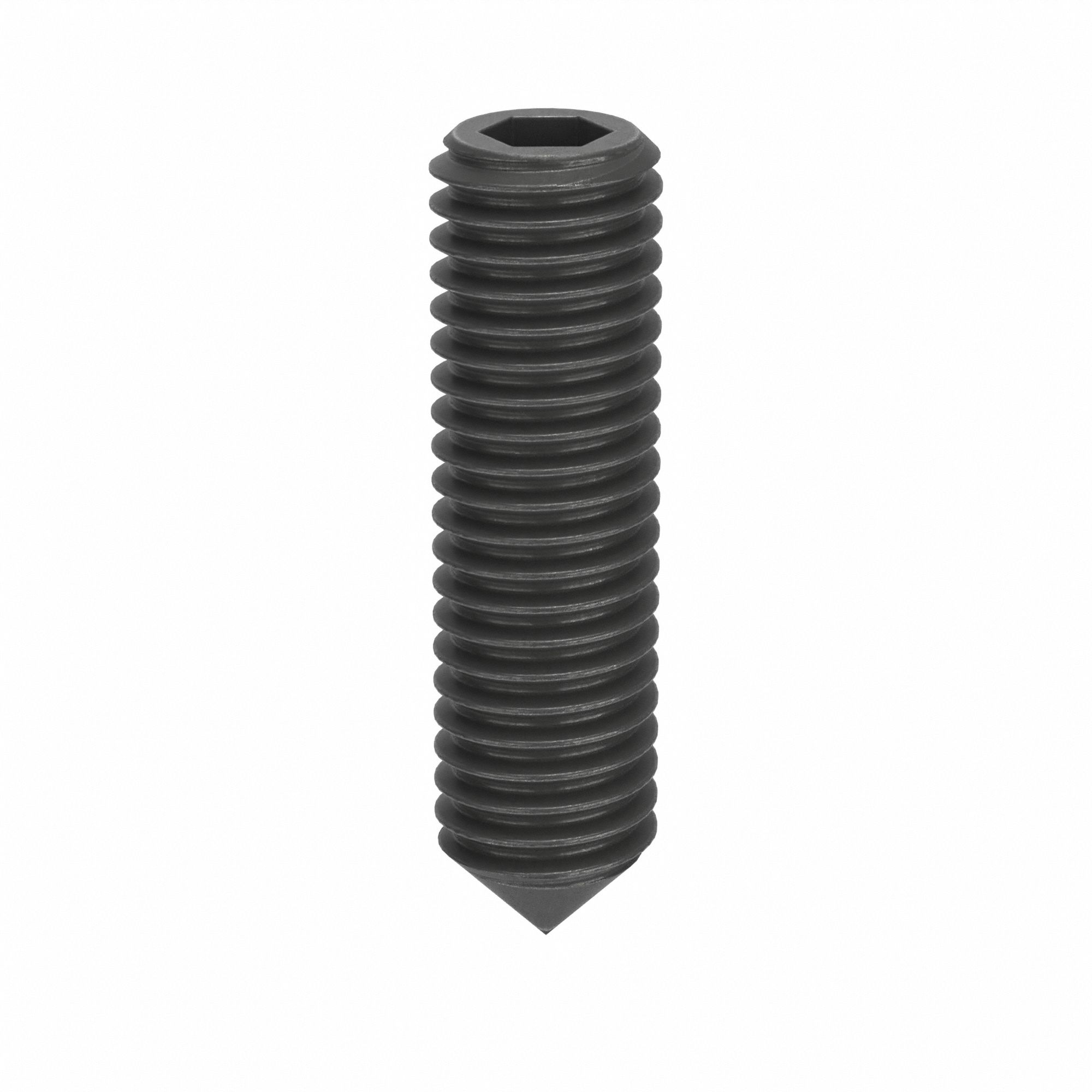 M8x1.25 Thread Size, 30 mm Overall Lg, Socket Set Screw - 31JV92|M07800 ...