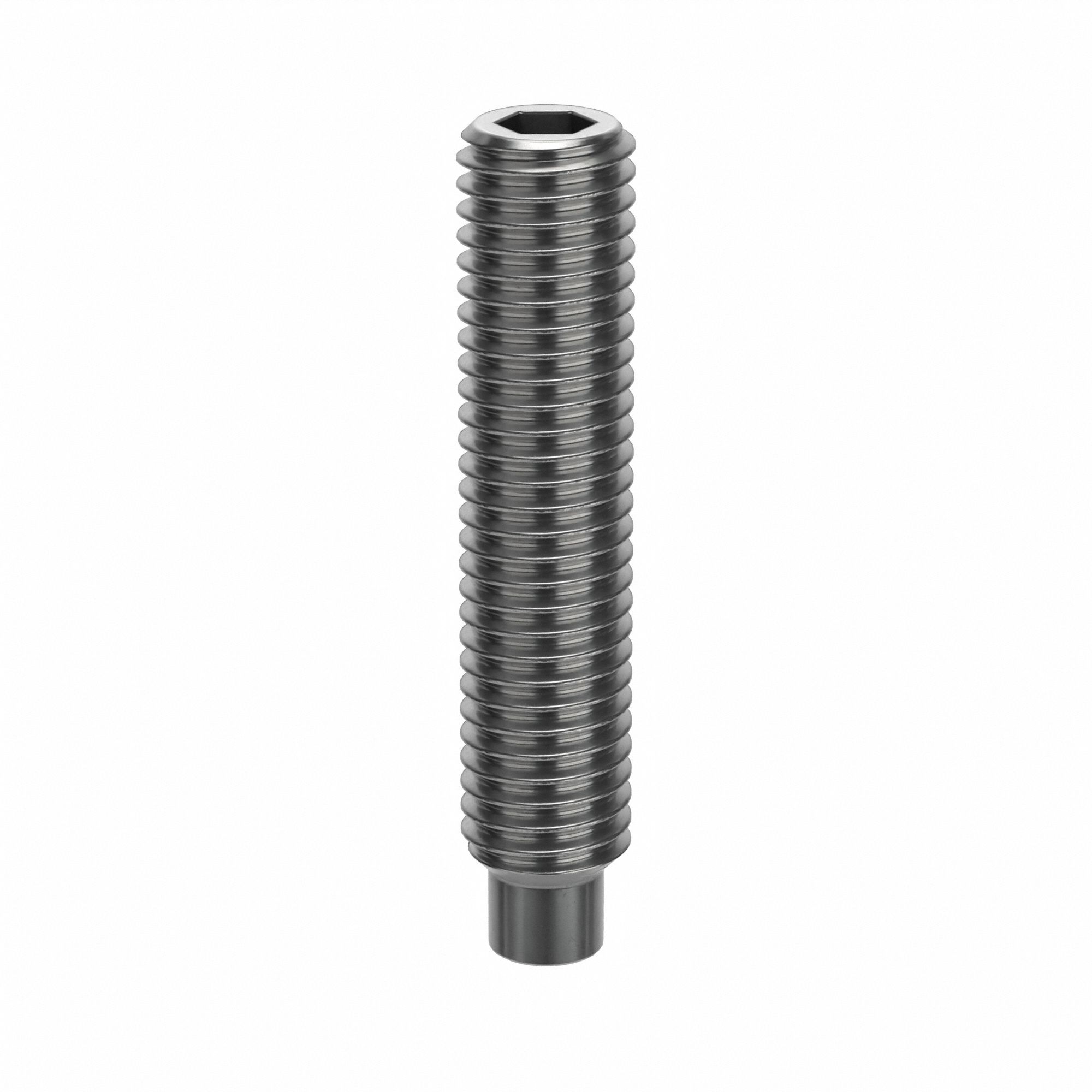 M10-1.50 mm Thread Size, 50 mm Overall Lg, Socket Set Screw - 31KA04