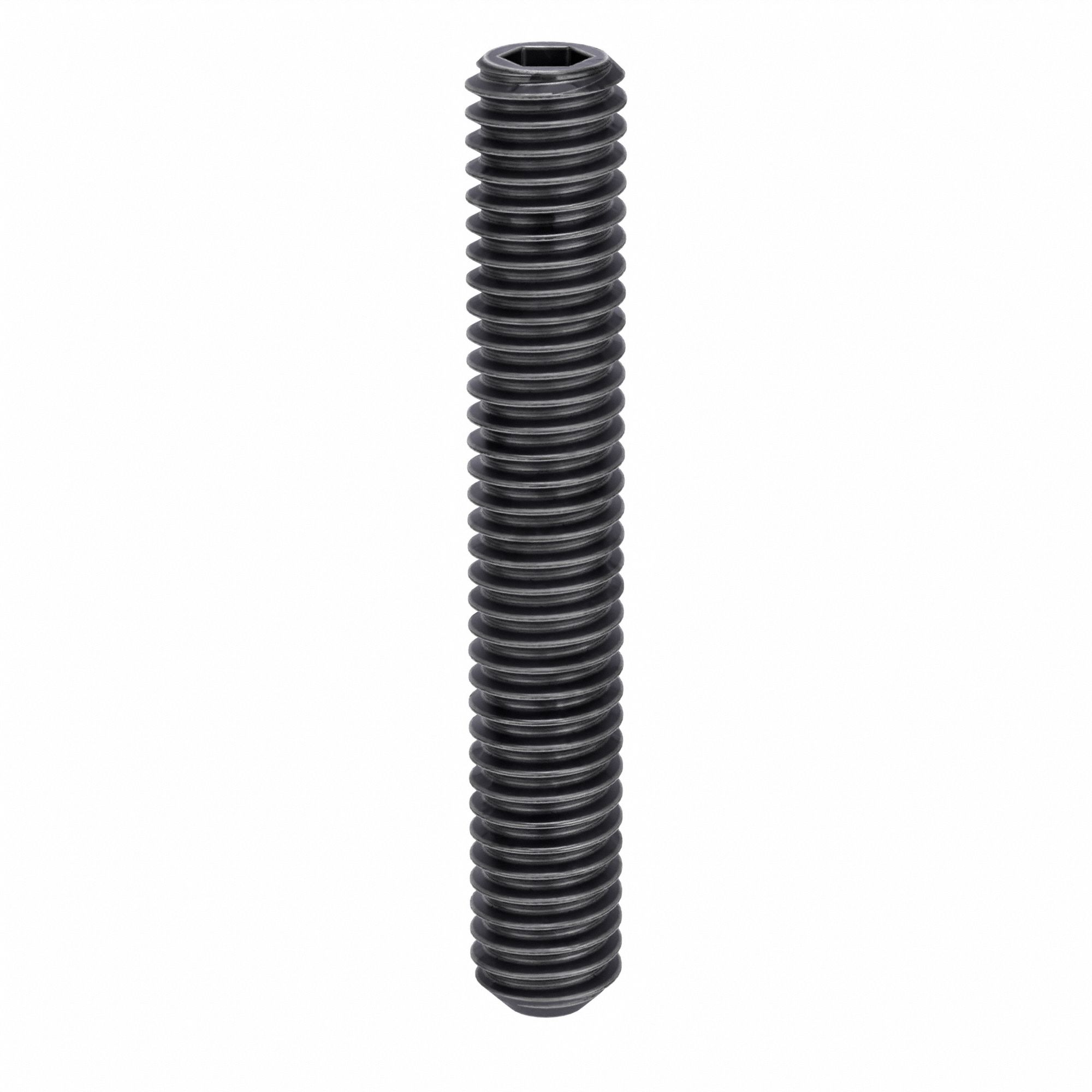 5/16"18 Thread Size, 2 in Overall Lg, Socket Set Screw 31KD30U07810