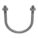 STANDARD U-BOLT, STEEL, HOT DIPPED GALVANIZED, ⅜