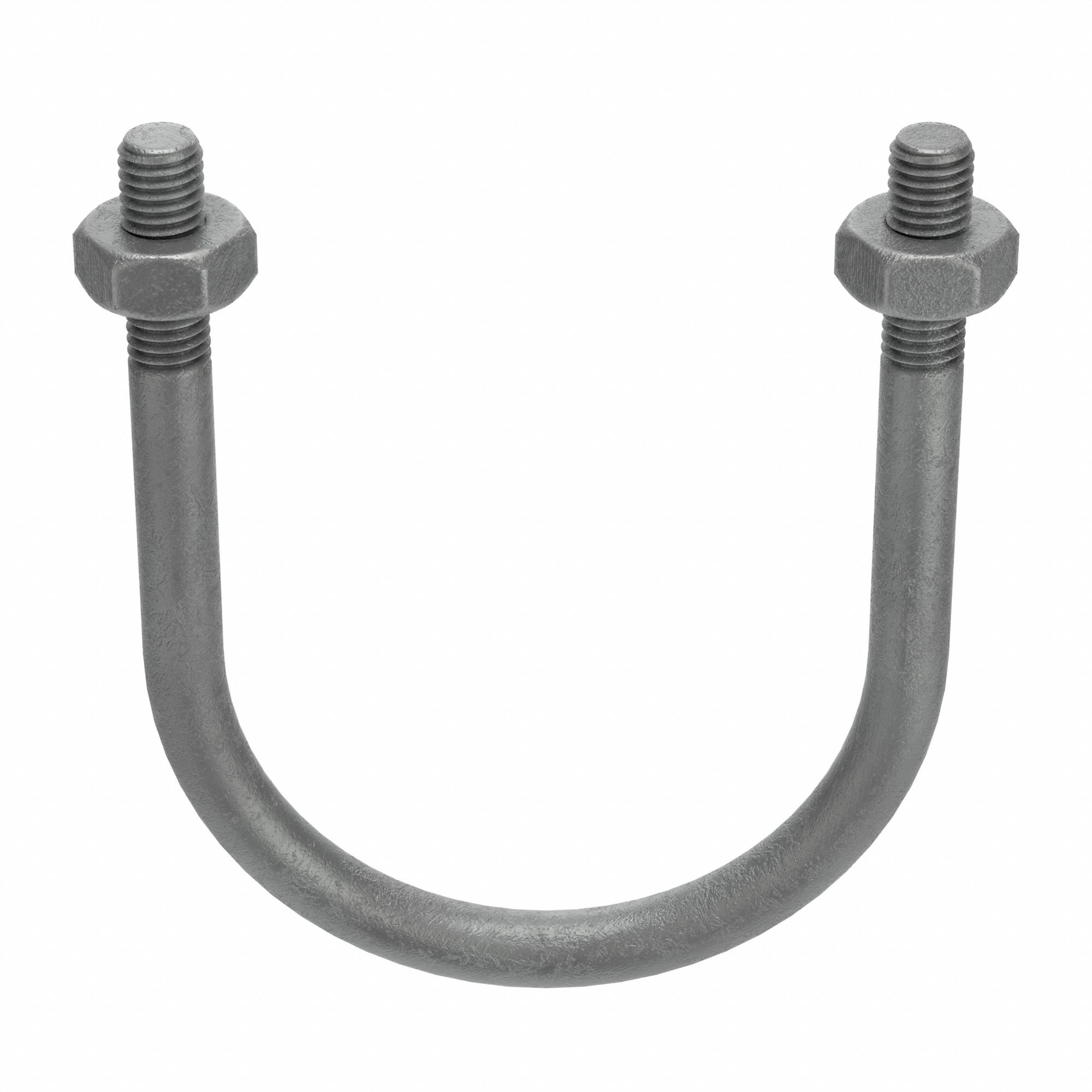 STANDARD U-BOLT, STEEL, HOT DIPPED GALVANIZED, ½