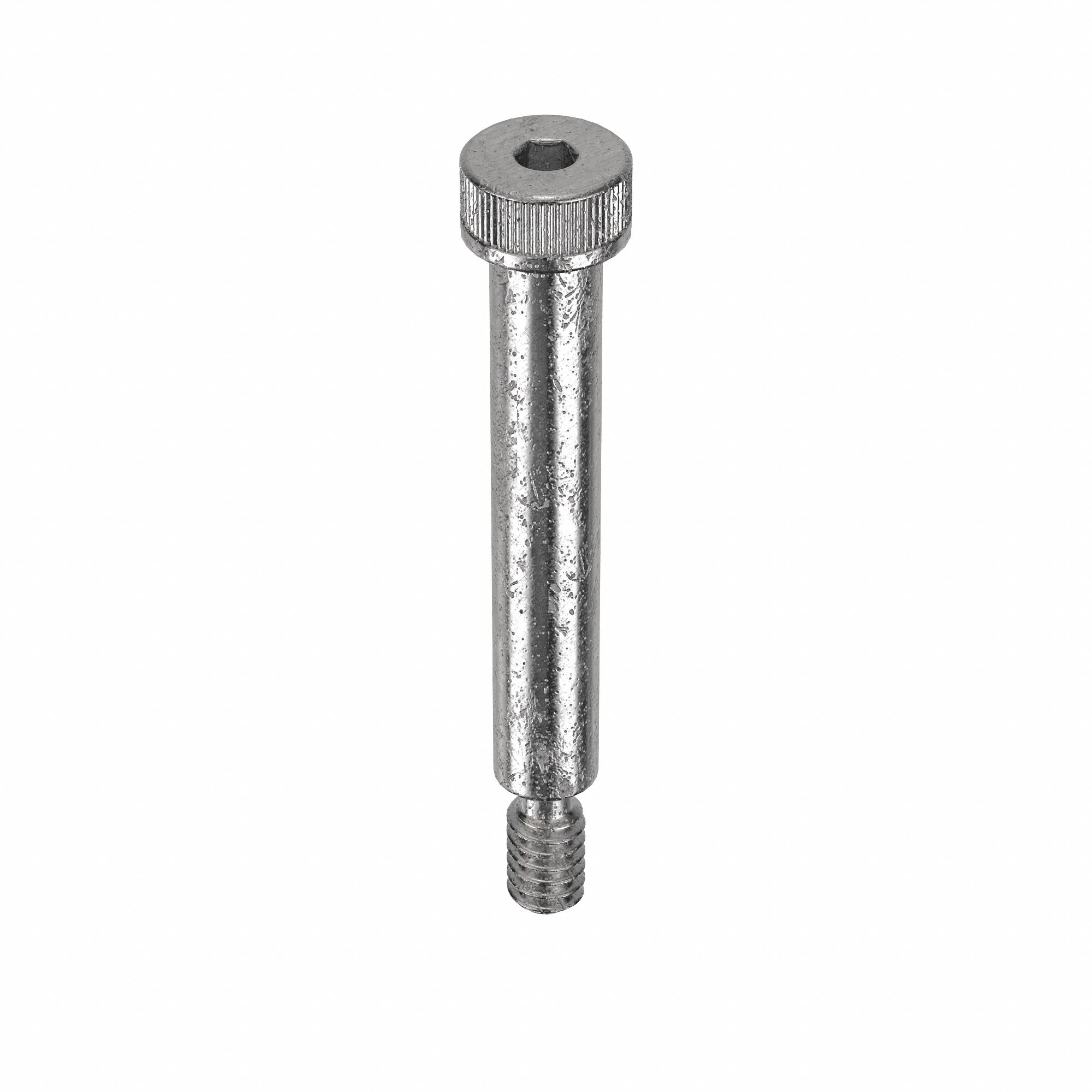 Shoulder Screw: Std Shoulder Screw, 10-24 Thr Size, 3/8 in Thr Lg, 1 1/2 in Shoulder Lg, Std, 2 PK