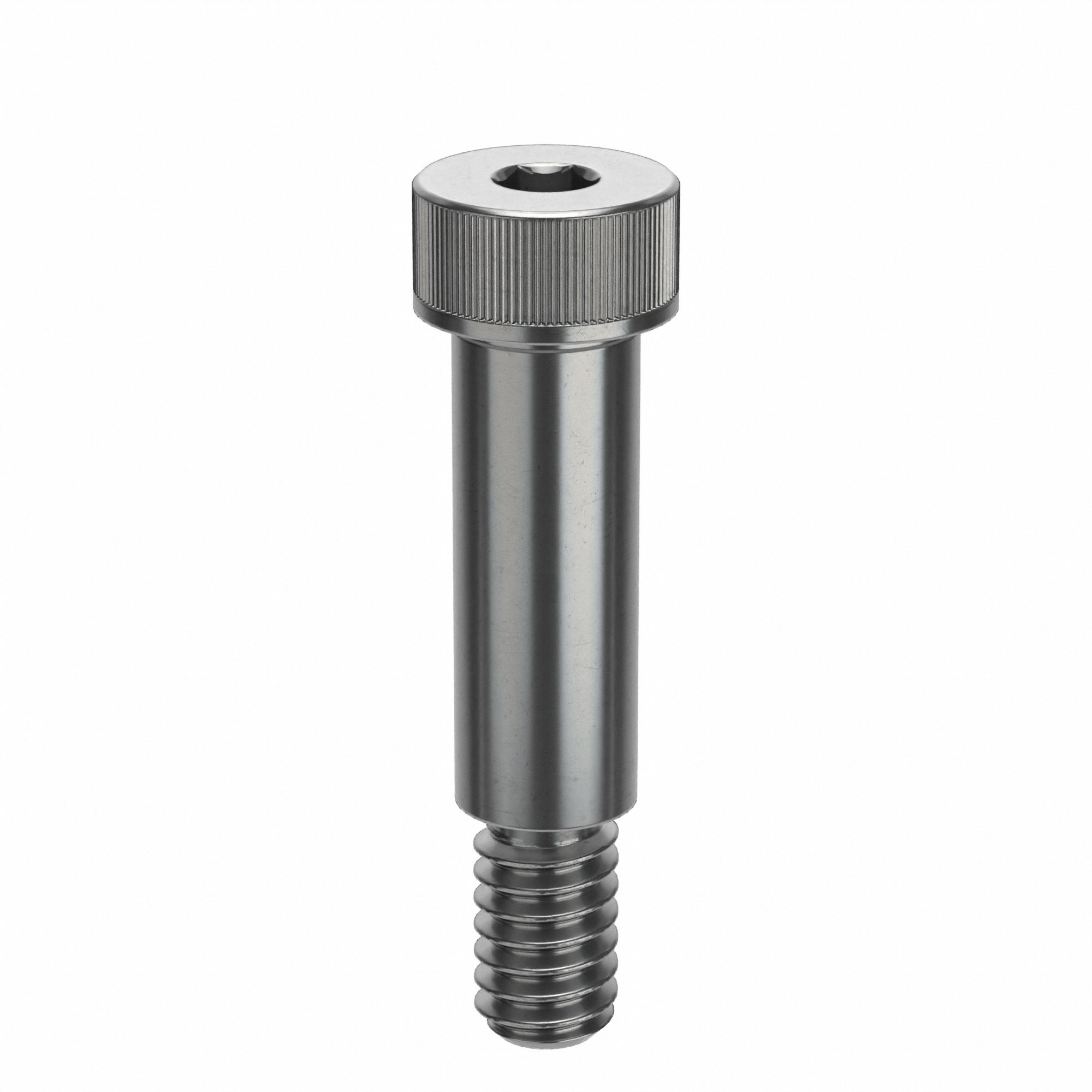 Shoulder Screw: Std Shoulder Screw, 1/4-20 Thr Size, 7/16 in Thr Lg, 1 1/4 in Shoulder Lg, Std, 5 PK