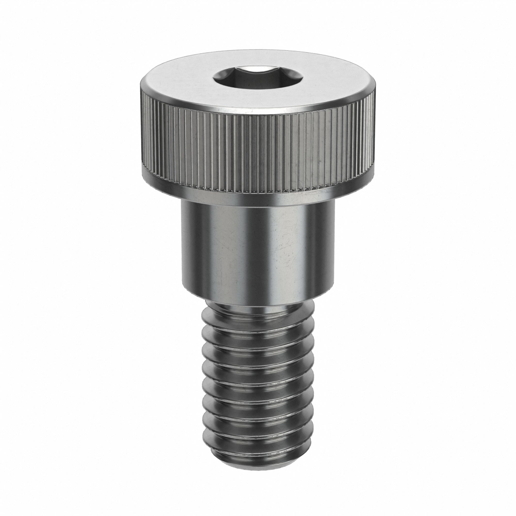 Shoulder Screw: Std Shoulder Screw, 3/8"-16 Thr Size, 5/8 in Thr Lg, 3/8 in Shoulder Lg, Std, 5 PK