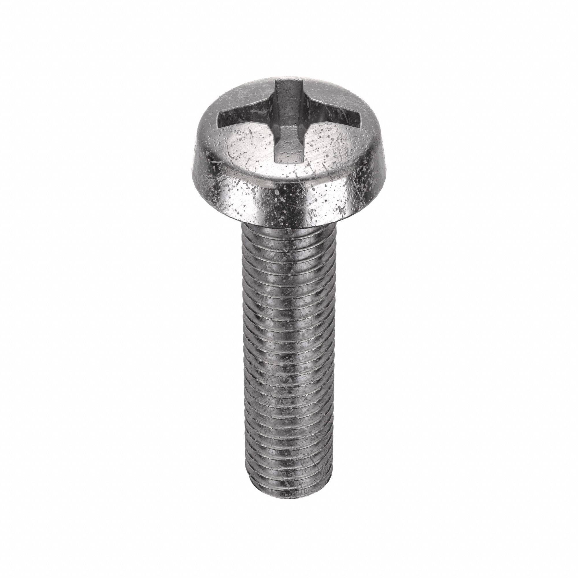 M8 Thread Size, 35 mm Lg, Machine Screw 31KJ01M51340.080.0035 Grainger