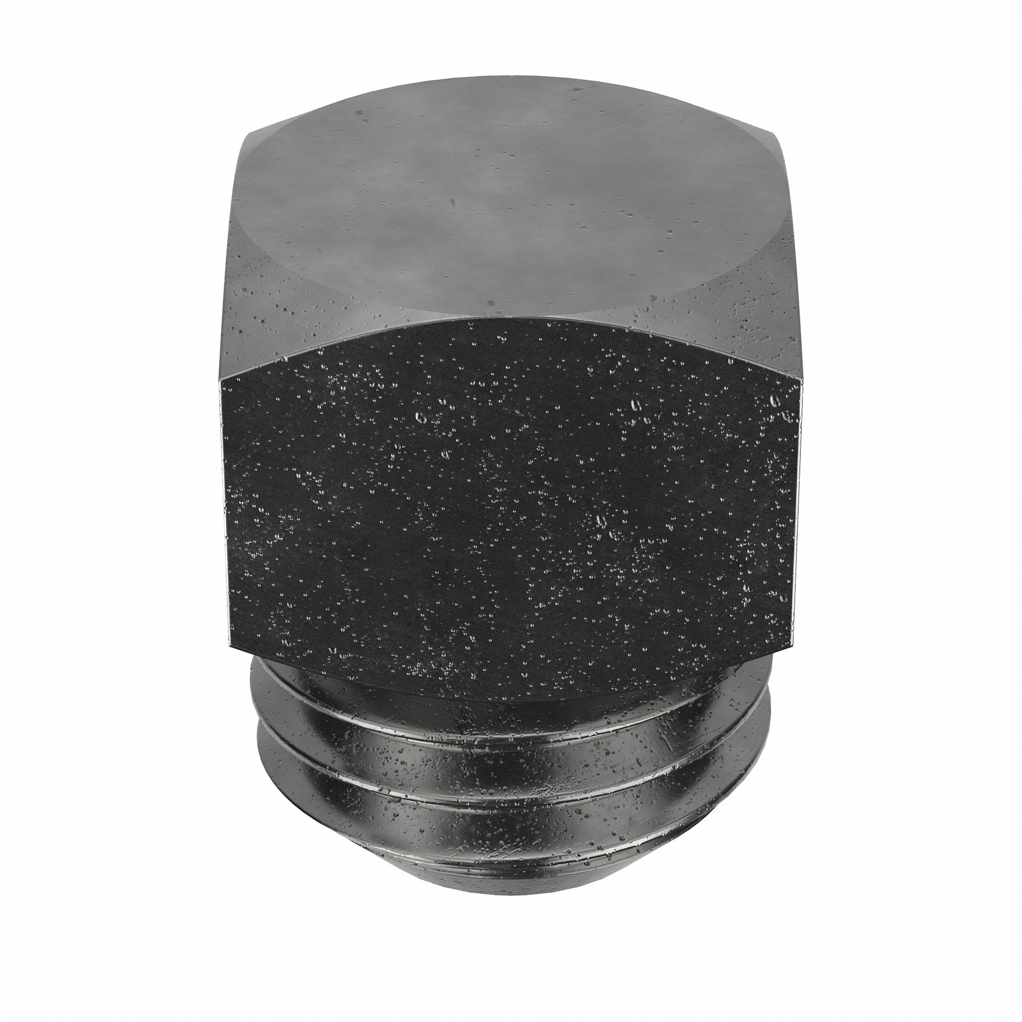 Socket Set Screw: 3/4"-10 Thread Size, 1 in Overall Lg, Cup pt, Steel, Plain, External Square, 5 PK