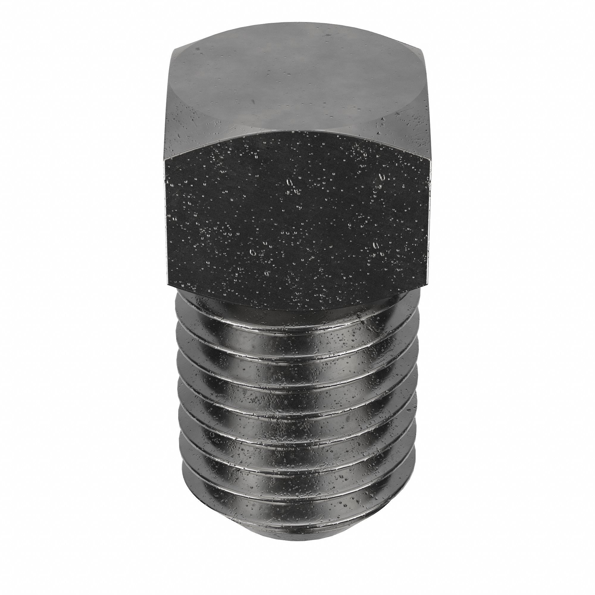 Socket Set Screw: 3/4"-10 Thread Size, 1 1/2 in Overall Lg, Cup pt, Steel, Plain, 5 PK