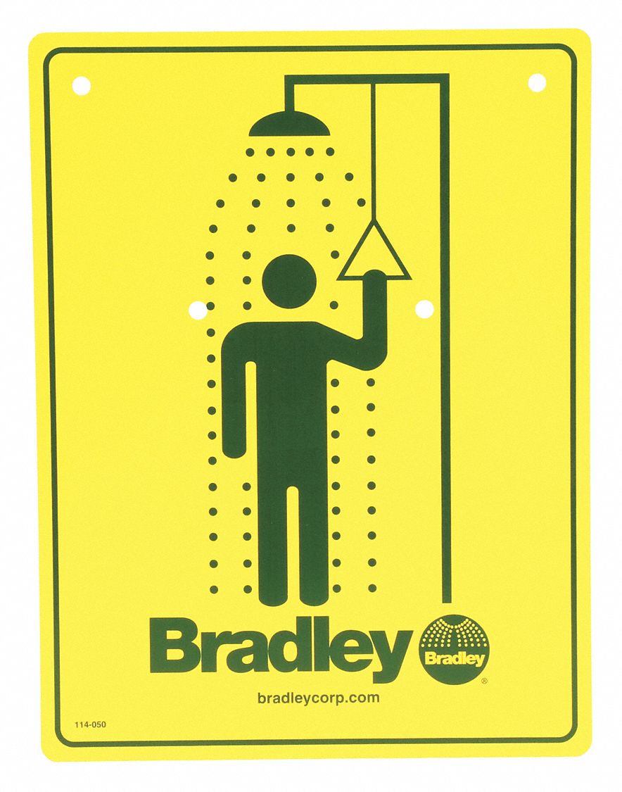 Safety Shower Sign