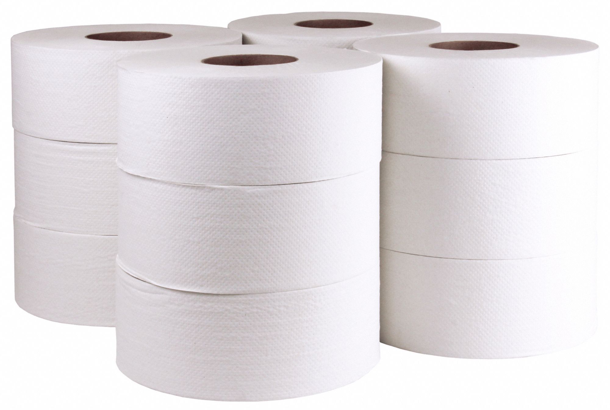 Op grote schaal niets ijsje TOUGH GUY Toilet Paper Roll, Tough Guy, Jumbo Core, 2 Ply, 3 3/8 in Core  Dia., PK 12 - 31KY17|31KY17 - Grainger