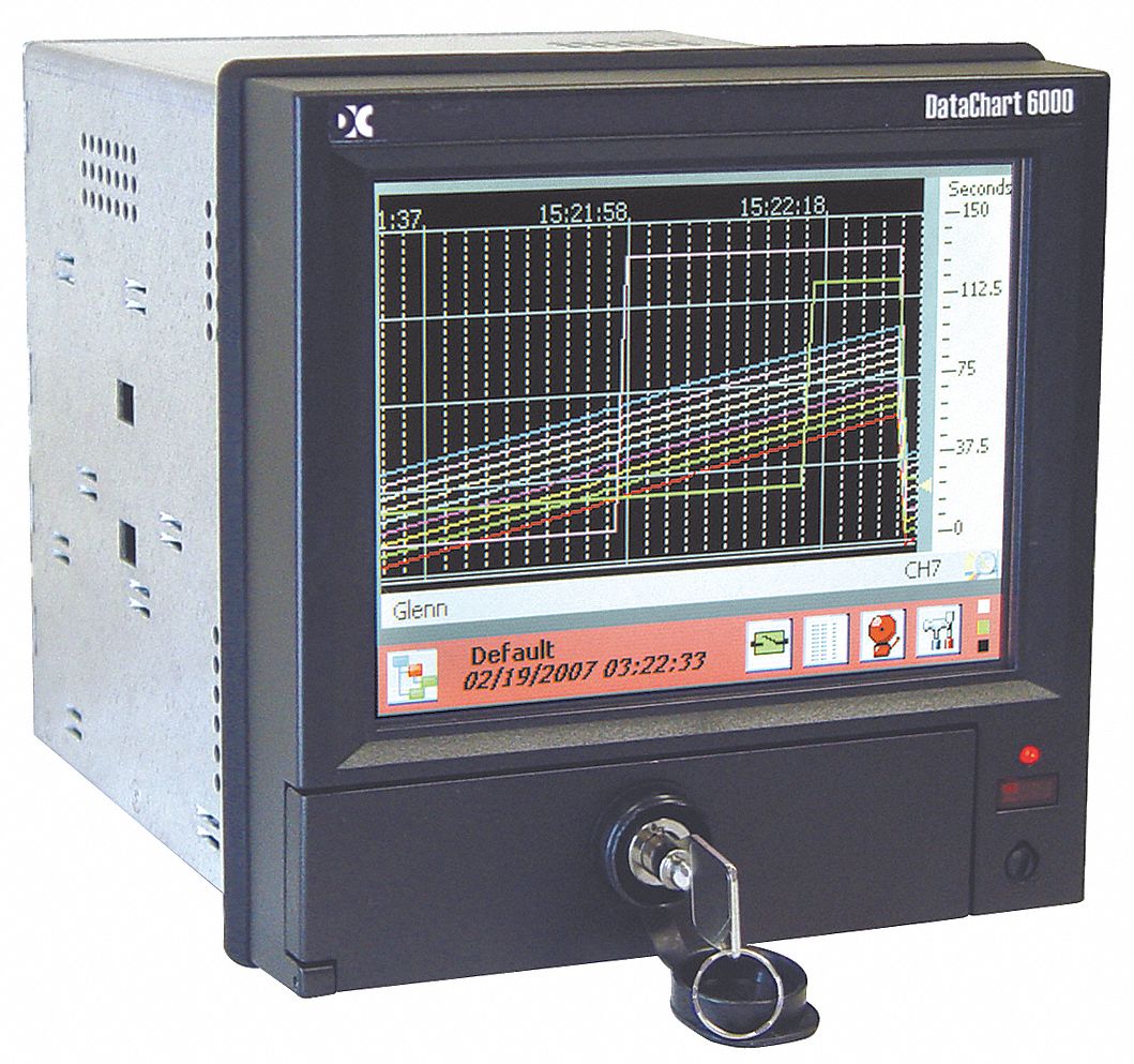 Paperless Chart Recorder Data Recording Grainger Industrial Supply