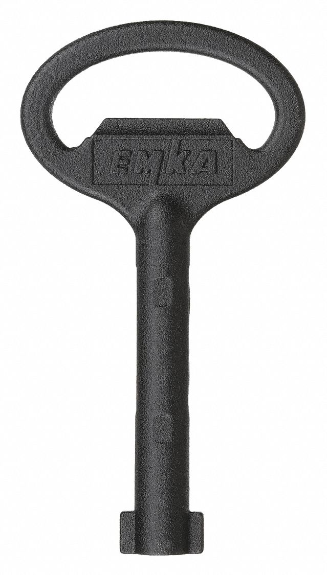 Key: For NEMA 412 Enclosures, Double Bit Vibration Proof, Zinc