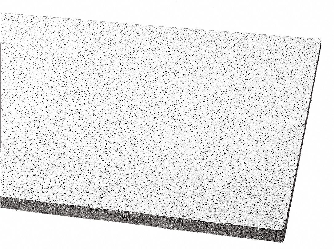 Ceiling Tile Width 24 Length 48 3 4 Thickness Mineral Fiber Pk 8