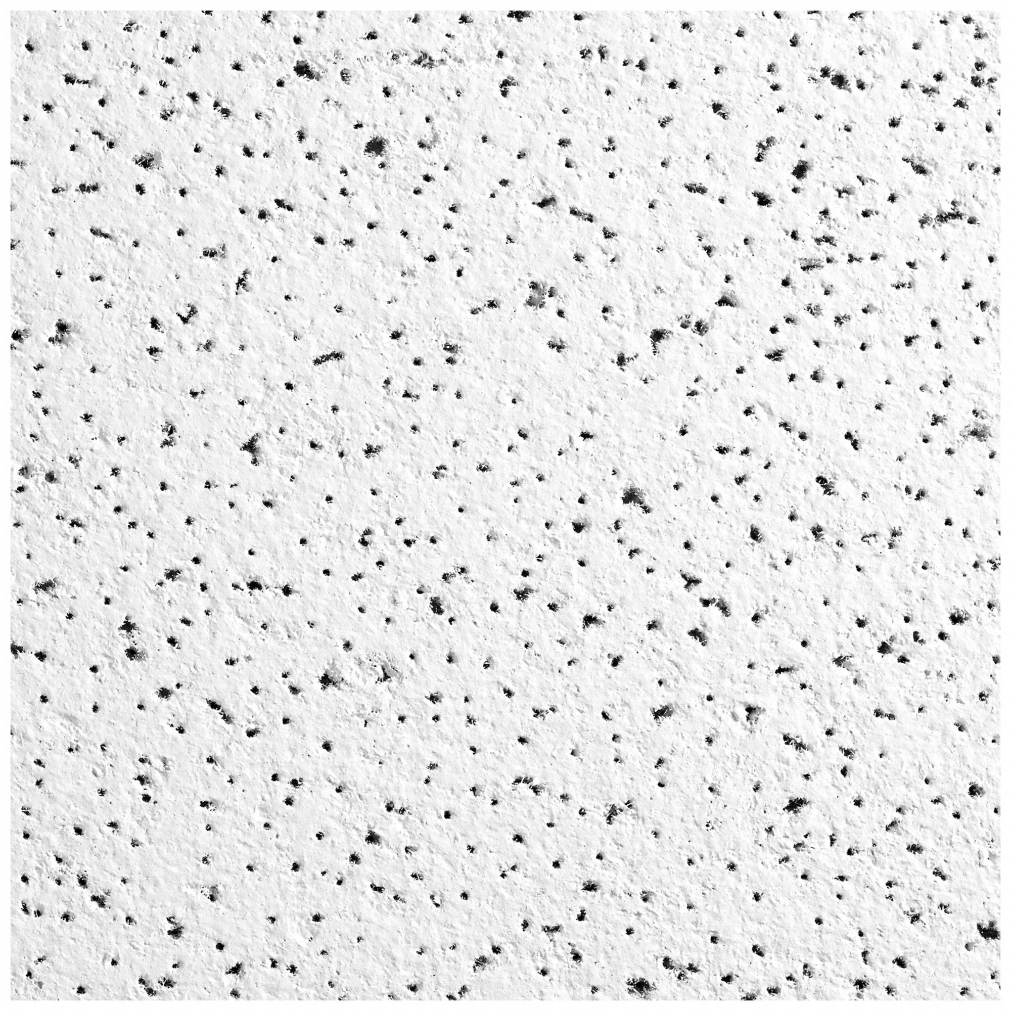 ARMSTRONG Ceiling Tile 1810, Fine Fissured, 24 in x 24 in, Square LayIn, 15/16 in Grid Size